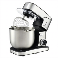Robot pâtissier multifonction 3-en-1 de 16 L pour la pâtisserie, pétrissage de la pâte et mélange de gâteaux, machine commerciale pour la maison