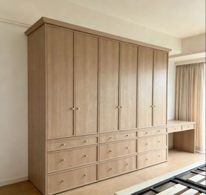 Modern Wooden Wardrobe with <b>Mirror</b> Doors Bedroom Closet Furniture Luxury Home Storage Cabinet Wardrobes Bedroom Closet - Product Image 5
