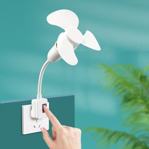 Ventilateur mural oscillant électrique en plastique de 7 à 9,9 pouces pour cuisine, salle de bain, bureau, chambre - Product Image 2