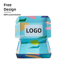 Boîte en carton rigide personnalisée avec logo en relief, laminée mate, enduite UV, pour emballages cadeaux postaux, recyclable, options de couleurs personnalisées