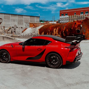 थोक AD-V3 शैली वास्तविक कार्बन फाइबर रियर विंग सुप्रा ए 90 ए 91 2019 + रियर स्पॉइलर - Product Image 3