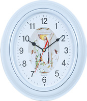 Jam Dinding Klasik Desain Oval 10 Inci, Warna Dial OEM Dapat Disesuaikan, Cocok untuk Kamar Hotel, Kamar Tidur, Gereja, Ruang Rapat, Dekorasi Berkualitas Baik