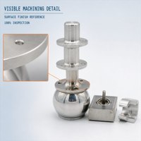 Pièces de robot personnalisées par usinage CNC, électroérosion à fil, perçage - Acier inoxydable/Laiton/Aluminium/Cuivre/POM - Usinage - 0,01 mm