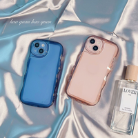 Coque arrière en silicone souple ovale pour iPhone 15 14 12 11 13 SE 8 7 6 6s Pro XS Max X XR Plus mini TPU