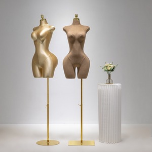 Diseño elegante modelo femenino moderno maniquí de medio cuerpo superior con cabeza - Product Image 4