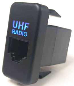 Connecteur RJ45 de 12 v, avec lampes LED, panneau de commutation RADIO, UHF, tableau de bord, pour <span class=keywords><strong>Toyota</strong></span> - Product Image 3