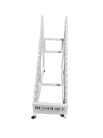 Présentoir métallique sur mesure pour tableaux à huile avec roulettes verrouillables, support d'exposition en acier amovible pour exposition de cadres d'art