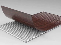 Panneau de structure en nid d'abeille en aluminium de haute résistance de haute qualité résistant au feu résistant à l'eau miroir de conception moderne