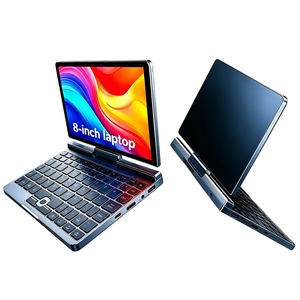 Ultra Slim 8” Mini Laptop N95 DDR5 12GB <b>RAM</b> <b>128GB</b>/256GB/512GB SSD Touchscreen 360 Flip Design WiFi 6 Portable Notebook with Pen - Product Image 1