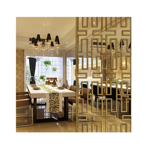 Tùy Chỉnh Nội Thất Nhà Tường Màn Hình Laser Cắt Phòng Khách Chia Tách Phân Vùng Cho Phòng Khách - Product Image 1