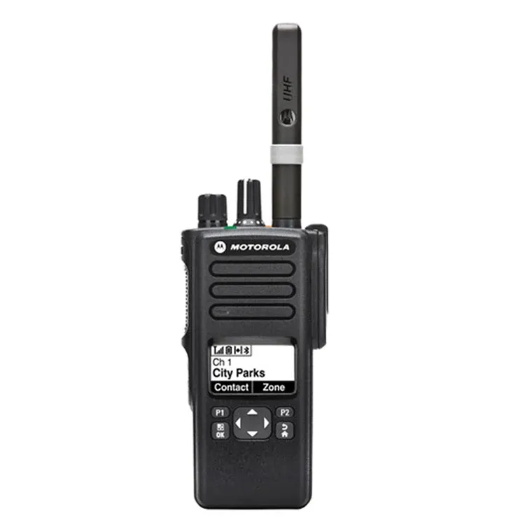 DP4600e Radio DMR genggam layar Keypad terbatas untuk Radio Digital Moto-rola UHFVHF tranceiver DMR DP4600e DP4600