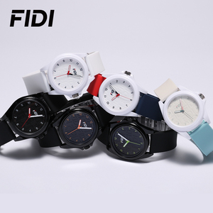 Reloj de Cuarzo FIDI Unisex para Niños, Correa de Silicona, Estilo Casual y Sencillo para Estudiantes, Varios Colores, Logotipo Personalizable - Product Image 3