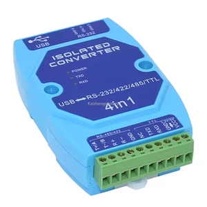 ประเภทการแยกสัญญาณออปโตอิเล็กทรอนิกส์ <span class=keywords><strong>USB</strong></span> <span class=keywords><strong>เป็น</strong></span> RS485 422 232 อินเทอร์เฟซป้องกันฟ้าผ่าเกรดอุตสาหกรรม <span class=keywords><strong>ตัว</strong></span><span class=keywords><strong>แปลง</strong></span> <span class=keywords><strong>USB</strong></span> <span class=keywords><strong>เป็น</strong></span>อนุกรม - Product Image 1