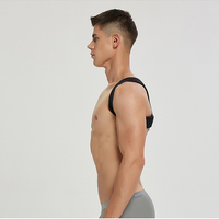 Bandeau de posture souple en néoprène de couleur personnalisée, corset de colonne vertébrale sans bretelles, correcteur de posture