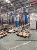 VBJX Cuve de mélange homogénéisante automatique en acier inoxydable avec agitateur pour pâtes et shampoings, machine de fabrication de savon liquide