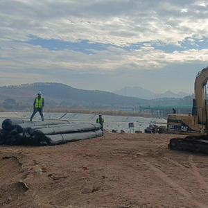 Cường độ cao PP nhựa hai trục geogrid Đất Gia cố lưới cho cơ sở đường và ổn định nền tảng - Product Image 3