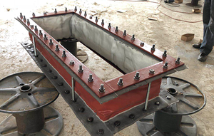 Высококачественный расширительный шов для ткани с тканью из стекловолокна и силикона - Product Image 2