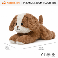 Peluche chien mignon à pois, jouet en peluche très populaire pour enfants, fabricant chinois sur mesure