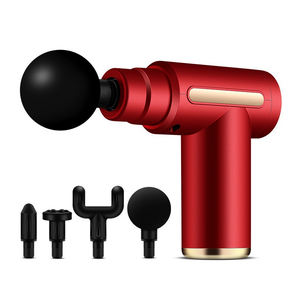 Mini pistola de masaje portátil directa de fábrica para aliviar los músculos masajeador de tejido profundo de percusión eléctrica - Product Image 1