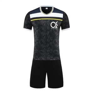 Camiseta de alta calidad para hombre, secado rápido, transpirable, uniformes completos, ropa de fútbol, diseño de logotipo personalizado, venta al por mayor - Product Image 3