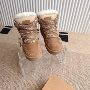 High quality handmade custom originalbrandlogowarmlightweight walking style <b>platform</b> boots for <b>men</b> and women with the same style - Product Image 1