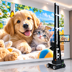 Impresora UV Vertical 3D Automática WP-3200 con Cabezal de Impresión DX7, Eco-Solvente, Portátil y de Alta Velocidad para Pintura Mural, <span class=keywords><strong>Precio</strong></span> de Fábrica - Product Image 1
