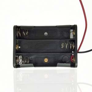 Produk penjualan terlaris 3 sel 1.5v AAA <span class=keywords><strong>UM</strong></span> 4 kotak penyimpan baterai kering dengan kabel 3AAA ukuran Pemegang baterai 3x1, 5 - Product Image 1