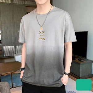 High Quality Cotton Custom Color Unisex Custom LOGO Print Blank Plain Premium 210gsm Daily Use All Season T-shirt - Product Image 4