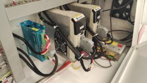 Crémaillère à engrenages 4*8 pieds 1325 Machines laser à graver avec CW5300 Chiller Leadshine Servo Motor Ruida RD6445S Control Blade Bar Bed - Product Image 6