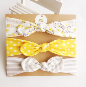 3 uds de Europa y Estados Unidos, diadema superventas, diadema para niños, Diadema con lazo estampado, tocados con Orejas de conejo - Product Image 4