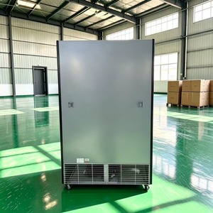 Enfriador Vertical Comercial Ecológico con Puerta de Vidrio, Refrigerador Exhibidor con Control Mecánico de Temperatura, <span class=keywords><strong>2</strong></span> Puertas - Product Image 5