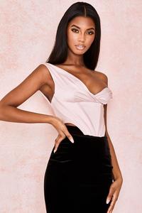 Oem Blush Raso Più Bustier Corsetto - Product Image 4