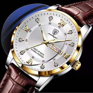 Poedagar 836 moda <span class=keywords><strong>uomo</strong></span> orologio al quarzo cinturino in pelle riloj Luxury Business Casual impermeabile luminoso data orologio <span class=keywords><strong>da</strong></span> <span class=keywords><strong>polso</strong></span> per <span class=keywords><strong>uomo</strong></span> - Product Image 5