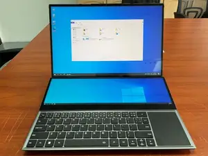 Laptop para jogos com tela dupla OEM de 16 polegadas 2560*1600 2K ZBOOK Pro UX582 512GB+1TB Touch Screen Core i7-10850H Laptop de 10a geração