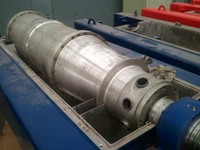 Decanter Centrifuge Tahan Suhu Tinggi untuk Pengolahan Minyak Zaitun Panas dan Pengolahan Minyak Limbah yang Dipanaskan