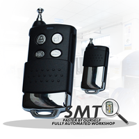 Distance améliorée RF 433mhz apprentissage télécommande porte de garage contrôle de la lumière LED portail électrique télécommande universelle