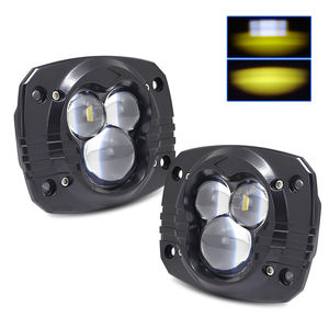 Nueva Luz LED para Motocicleta de 35W y 3 Pulgadas, Lente 5D, Faro Delantero de Doble Color, Impermeable, 12V, Accesorios Universales para Motocicleta - Product Image 1