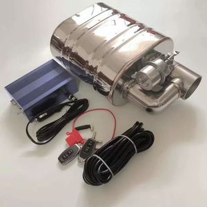 Kit de soupape de décharge d'échappement télécommandée en acier inoxydable poli miroir, épaisseur 1,5 mm, pour silencieux à valve à vide - Product Image 5