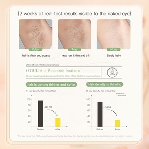 OEM 250g <span class=keywords><strong>Crema</strong></span> de depilación instantánea para la cara Área privada natural suave Crecimiento de inhibición de vello para hombres Mujeres Piel sensible - Product Image 3