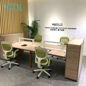 Modern Modular <b>Office</b> Cubicle Workstation Desk <b>Office</b> Furniture Staff Call Center l Shaped Wooden <b>Office</b> Desk - Product Image 6