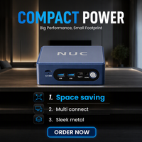 Mini Computadora de Escritorio Intel N150 Compacta y Potente, 32 GB de RAM, 512 GB SSD, USB 3.2, LAN 1000M, Win11 Pro, Juegos 4K, Oficina en Casa