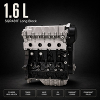 Moteur SQR481F 1.6L Bloc Long 4 Cylindres DOHC 16V Essence pour Chery Tiggo 3 A3 A5 V5 Eastar Fora