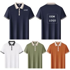 Custom Printed Embroidered <b>Gym</b> Training Golf T-Shirt Unisex Quick Dry Breathable Promotion Advertising Team Work Polo Shirt - Product Image 1