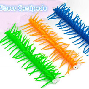 Cảm Giác Squishy Đồ Chơi Millipede Cho Trẻ Em Vui Vẻ Và Co Giãn Bug Giúp Làm Giảm Căng Thẳng Và Lo Lắng - Product Image 1