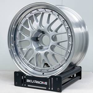 Bku 3 件套锻造 E88 轮毂适用于 BMW E90 E46 M3 E60 E92 F10 F80 F87 M2 <span class=keywords><strong>18</strong></span> 19 20 英寸定制 5x120 深盘合金轮毂 - Product Image 2