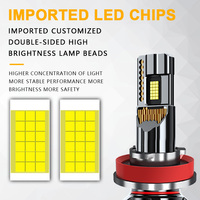 Ampoule de phare LED H11 Kaidengzhe nouvelle génération 24V 6000K 120W sans erreur Canbus pour voiture avec 12000LM