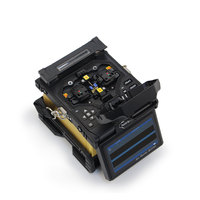 S-16 Fusionneuse de fibres optiques robuste portative pour l'extérieur avec alignement cœur à cœur pour la construction sur le terrain FTTx/FTTH