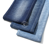 Oblique Case Bleu 80% Coton Jacquard Denim Tissu pour Jeans 10.5 Oz Haute Qualité Denim Tissu En Gros