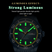 Montre pour homme Poedagar 609, montre à quartz en acier inoxydable, montre homme, date, luxe, mode, étanche, lumineuse, montre-bracelet pour homme