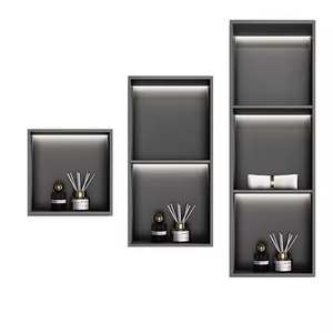 Nichos modernos personalizados para manualidades, diseño decorativo de acero inoxidable, nichos religiosos, nichos de Control inteligente con luces LED - Product Image 5